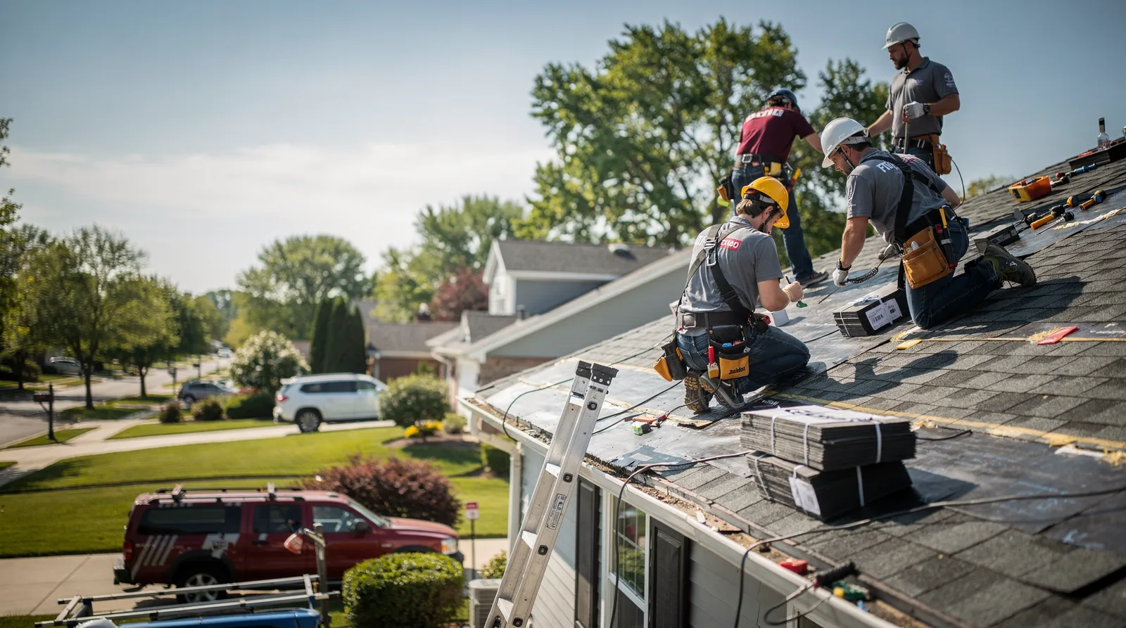 Roof Repair in Garland, ME around you
